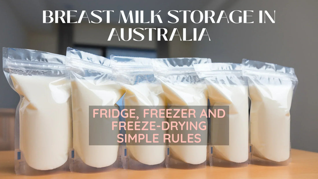 breast milk storage guidelines Australia