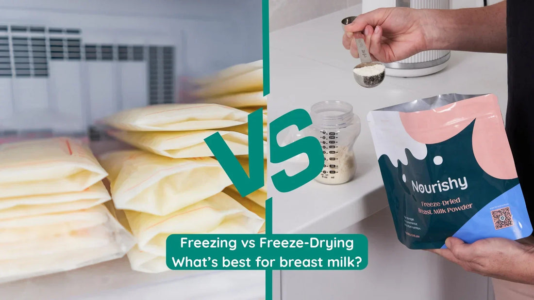 breast milk preservation freezing vs freeze drying Nourishy
